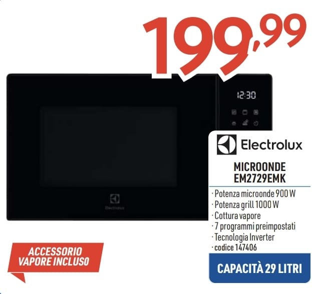 MICROONDE ELECTROLUX EM2729EMK